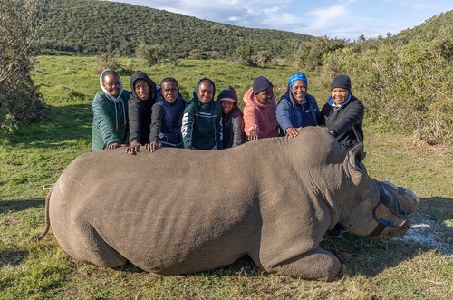 Community youth at Rhino dehorning_1728995958342