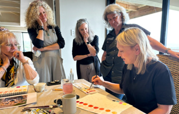 Art Safari With Sarah Stokes At Kariega Game Reserve