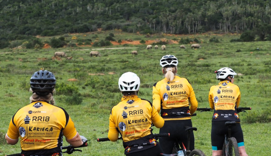 Phil Enjoying The Ride On Kariega Game Reserve