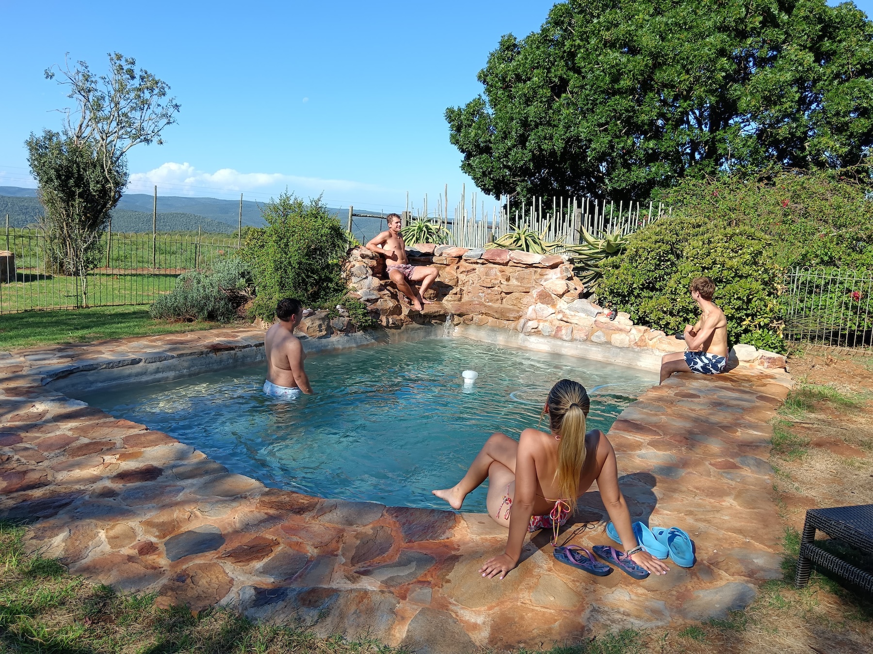 Volunteer Accommodation Swimming Pool Volunteer Accommodation Swimming Pool